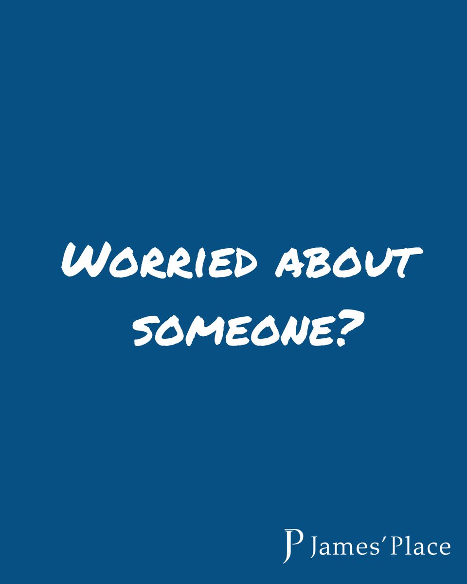 If you are worried someone you know might be suicidal the best thing to do, although it can feel very difficult, is ask them directly. You can signpost a man in suicidal crisis to us in London, the North East &amp; the North West for free, life-saving therapy jamesplace.org.uk/support