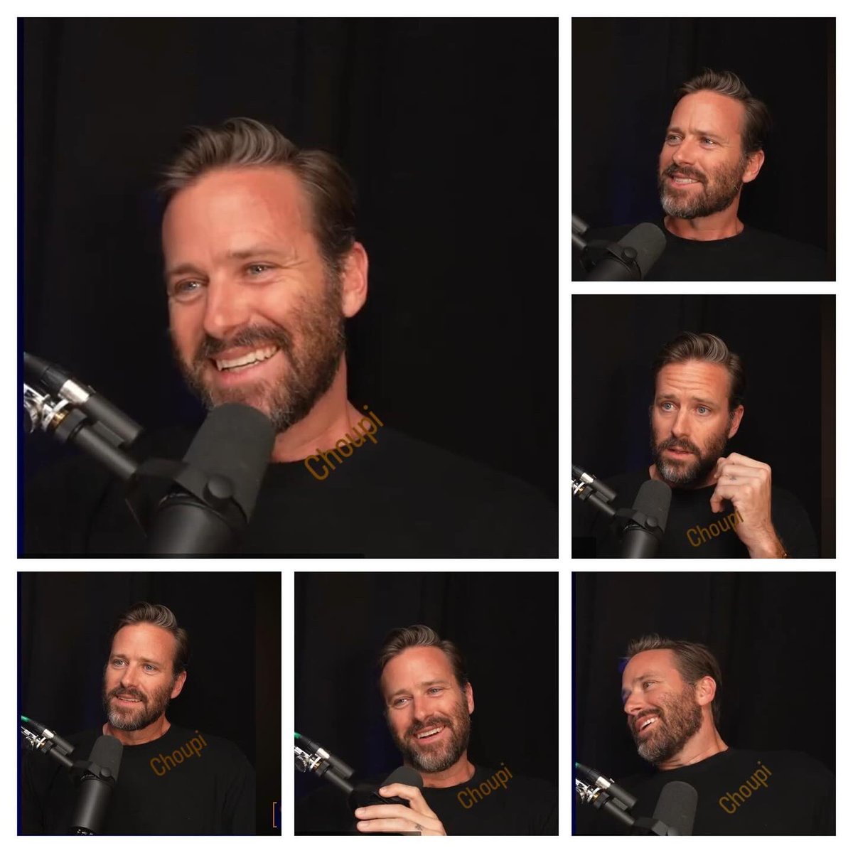 choupistick's tweet photo. Hey guys !!!
Armie is in new podcast and it’s so good… and hot 🥵🔥
#ArmieHammer
#Hotmics
#BillyBush https://t.co/ig6RZxqv5P
