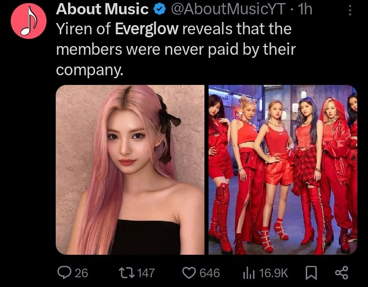 EVGVOTING's tweet photo. It's been 6 years since EVERGLOW debuted. It's still their debut day, and there's still a second date because YH doesn't even consider the debut date as the real one. The girls have been exposing the horrible treatment they receive from YH for months, and we + https://t.co/QN4DR6mqzf