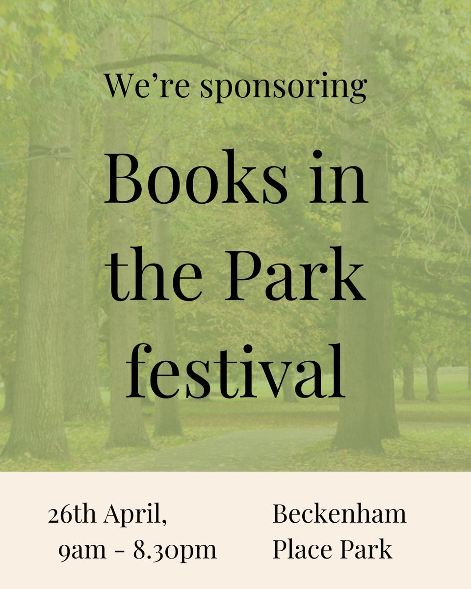 Along with <a href="/workclockwise/">Clockwise</a>, we are sponsoring this years Books in the Park festival

Join us for author talks, guided walks, pop-up bookshops, fun events for kids and more. It's bound to be a great day for all so get your tickets here: bit.ly/4kZfAJO

#BromleyOldTownHall