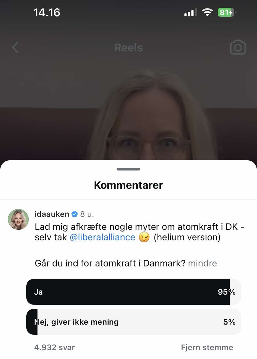 Hvad bliver det næste? En afstemning om danskernes opbakning til en krigsskat?😉

<a href="/Spolitik/">Socialdemokratiet</a> 
<a href="/IdaAuken/">Ida Auken</a> 
<a href="/MogensJensenS/">Mogens Jensen</a>