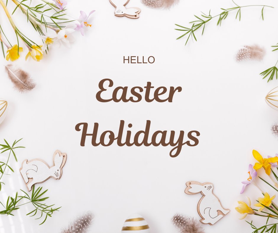 We hope you enjoy your Easter Break and look forward to welcoming lots of children to our Holiday Camps over the next two weeks! 🐣