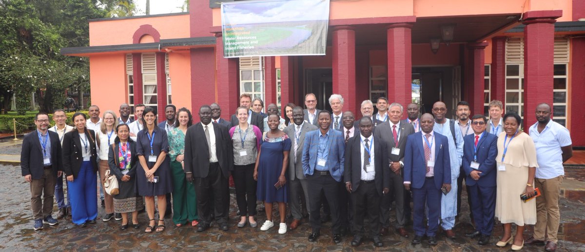 The Global Workshop on Integrated Water Resources Management &amp; Inland Fisheries is underway in Entebbe. 

Policymakers &amp; partners are discussing ways to enhance water governance for sustainable inland #fisheries, crucial for food security &amp; #livelihoods.