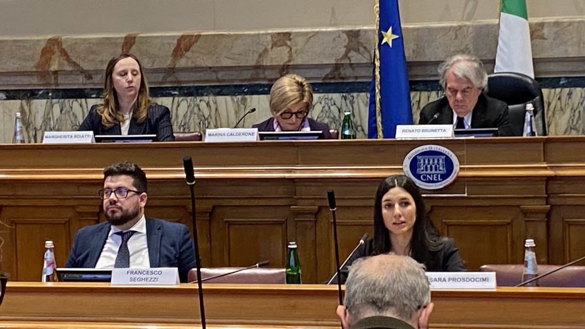 Transizioni occupazionali e riforme del mercato del lavoro. ⁦<a href="/ProsdocimiSara/">Sara Prosdocimi</a>⁩ al convegno ⁦<a href="/adaptland/">ADAPTLAND</a>⁩ ⁦<a href="/cnel_it/">Consiglio Nazionale dell'Economia e del Lavoro</a>⁩ in ricordo di Marco Biagi