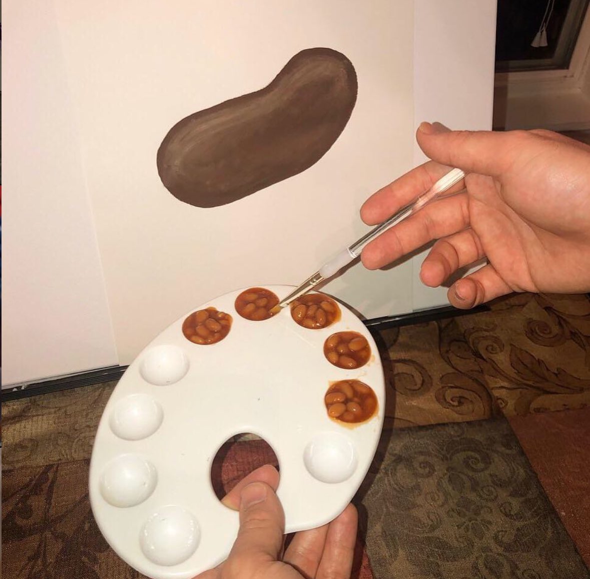 I consider myself the Picasso of beans 💜🫘