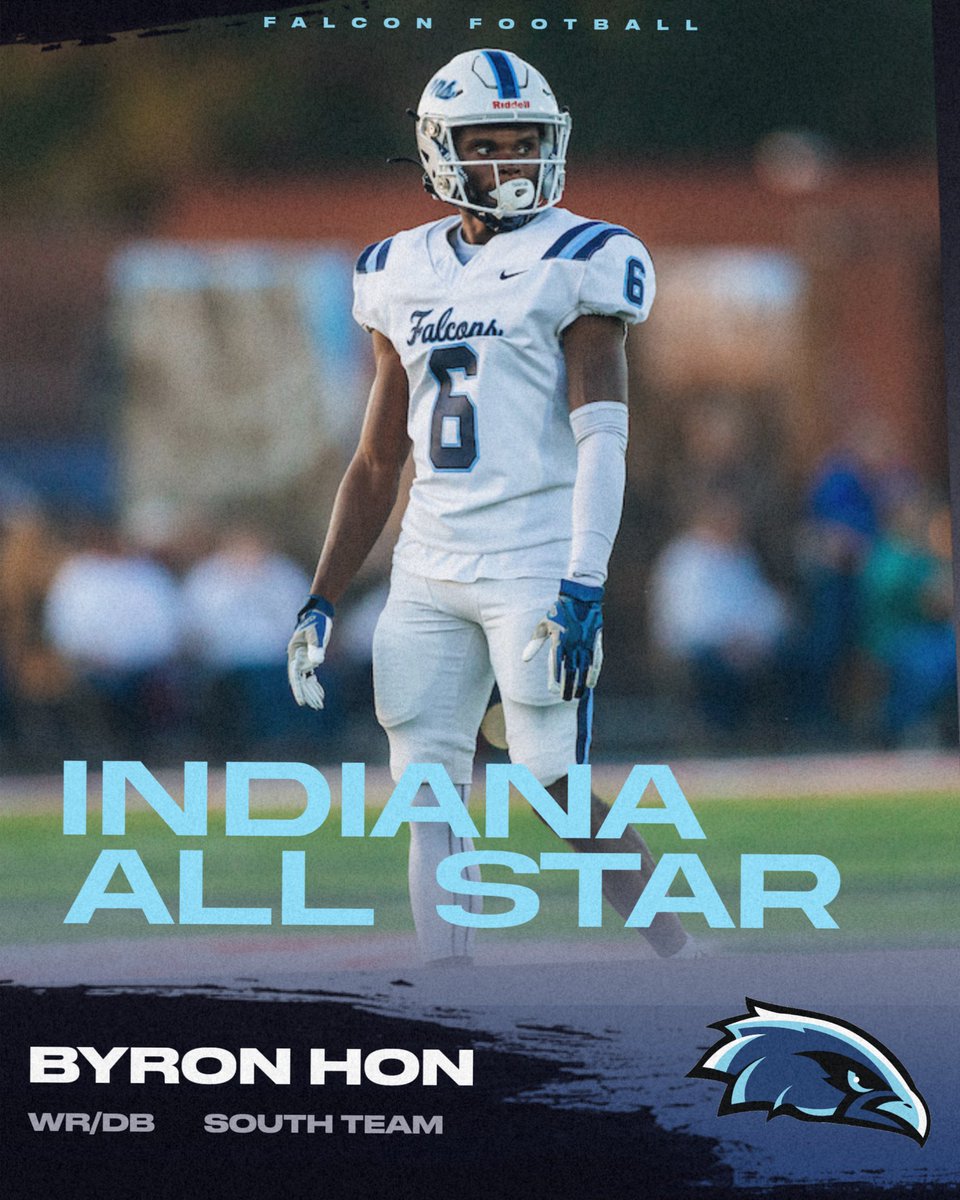Congratulations to <a href="/ByronHon6/">Byron Hon</a> on being named to the South All-Star team!  Can’t wait to watch him put on that Falcon helmet one more time! 
#GoFalcons