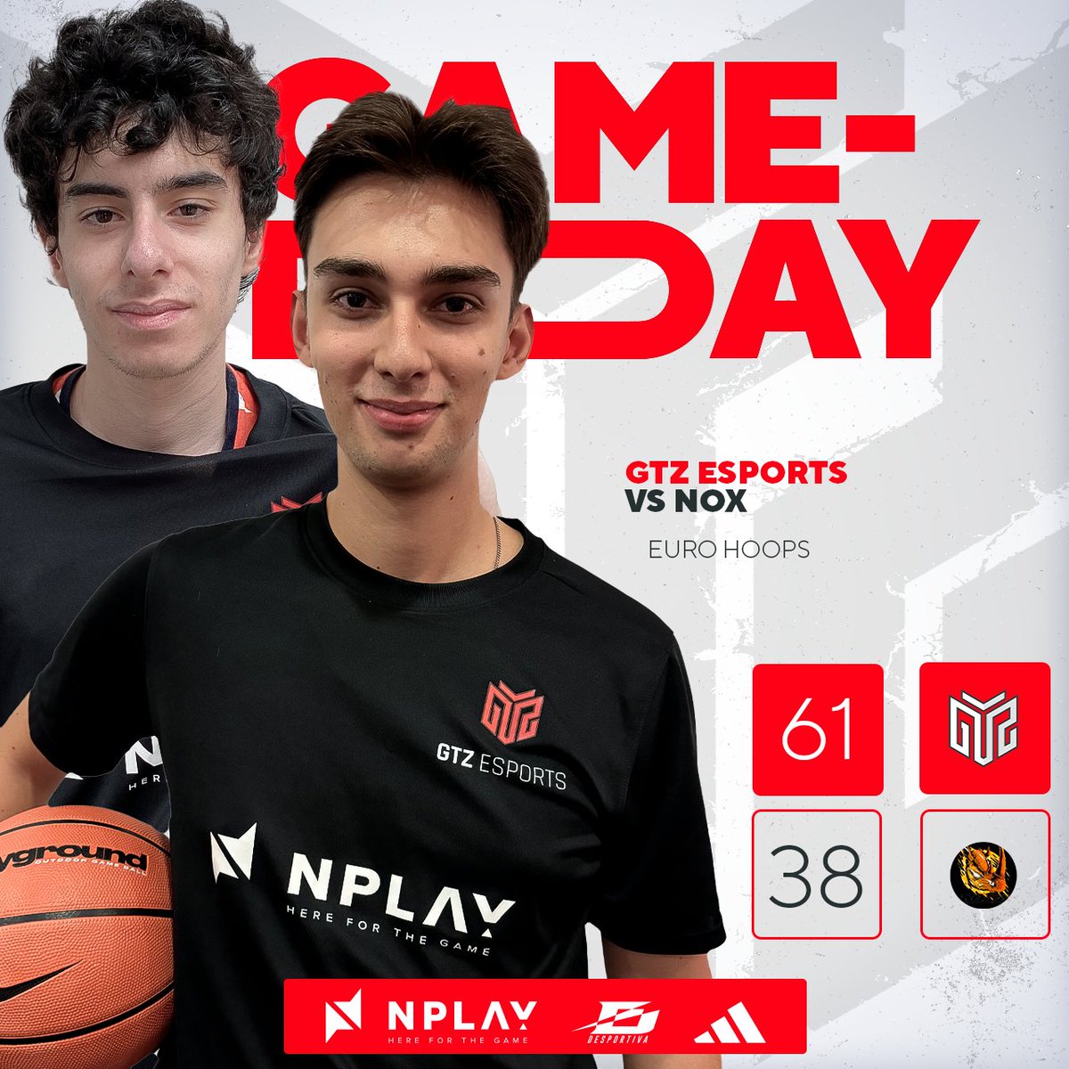 GTZ Esports (@gtzesports) on Twitter photo Eis os resultados da noite de ontem em NBA2k25 na <a href="/EuroHoops2K/">๐๐๐ฟ๐ผ ๐๐ผ๐ผ๐ฝ๐ ๐ฎ๐</a> - Cup Season 6 ๐
๐: #NOX
๐: 61-38 โ๏ธ
GG WP ๐
#RespectAllFearNone #NBA2k25 Eis os resultados da noite de ontem em NBA2k25 na <a href="/EuroHoops2K/">๐๐๐ฟ๐ผ ๐๐ผ๐ผ๐ฝ๐ ๐ฎ๐</a> - Cup Season 6 ๐
๐: #NOX
๐: 61-38 โ๏ธ
GG WP ๐
#RespectAllFearNone #NBA2k25