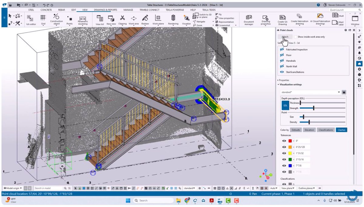 BPOhioValley's tweet image. &quot;#ConnectedConstruction Tip #33: #ScanData Streamed to #Tekla!&quot;

youtu.be/qrOeFNH0Snw

#BPOV #Trimble #Construction #ConstructionLife #ConstructionIndustry #3DScanning #3DLaserScanning #ScantoBIM #CivilConstruction #ConstructionEngineering #BIM #VDC #MEP #AGC #AIA #AEC