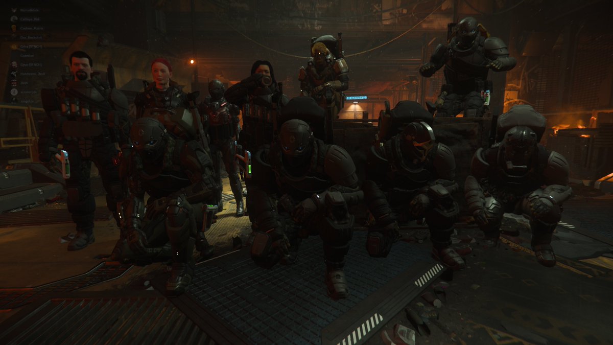 synchronizerz's tweet image. Congratulations to our #ContestedZones &amp;amp; #SupplyOrDie crews on their success over the recent weeks. The #HathorGroup is next.

Excellent communication, skill, and teamwork! ➡️ Join us at discord.gg/synch to enjoy fun times!

#StarCitizen #Synchronizerz #SYNCH #WeRise