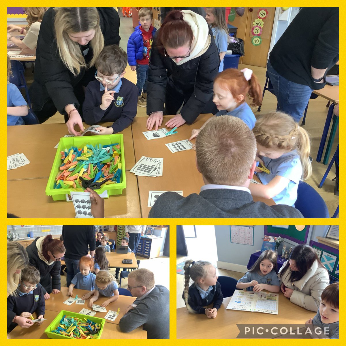 We enjoyed having our families in last week to share our Numeracy learning 🧮 #thestjoesstory