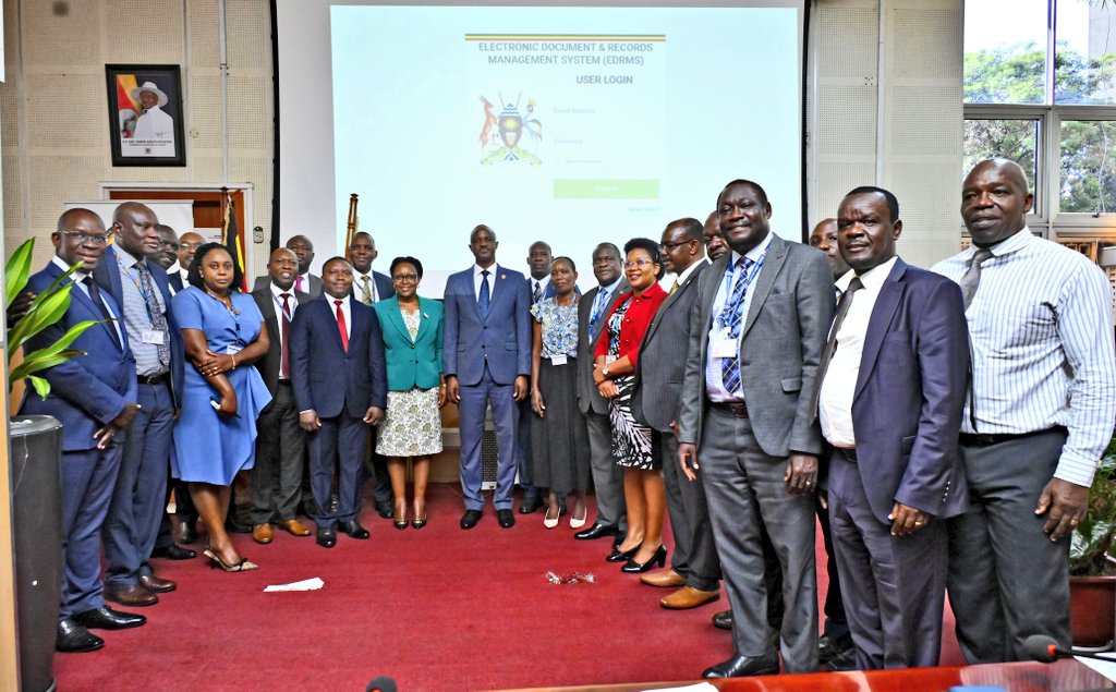 Ministry of Finance (@mofpedu) on Twitter photo ELECTRONIC DOCUMENT & RECORDS MANAGEMENT SYSTEM (EDRMS):
The PSST <a href="/rggoobi/">Ramathan Ggoobi</a> has today launched the EDRMS at <a href="/mofpedU/">Ministry of Finance</a>
This system is a web-based software application designed for managing all records management processes in an entity,including having access to all files and ELECTRONIC DOCUMENT & RECORDS MANAGEMENT SYSTEM (EDRMS):
The PSST <a href="/rggoobi/">Ramathan Ggoobi</a> has today launched the EDRMS at <a href="/mofpedU/">Ministry of Finance</a>
This system is a web-based software application designed for managing all records management processes in an entity,including having access to all files and