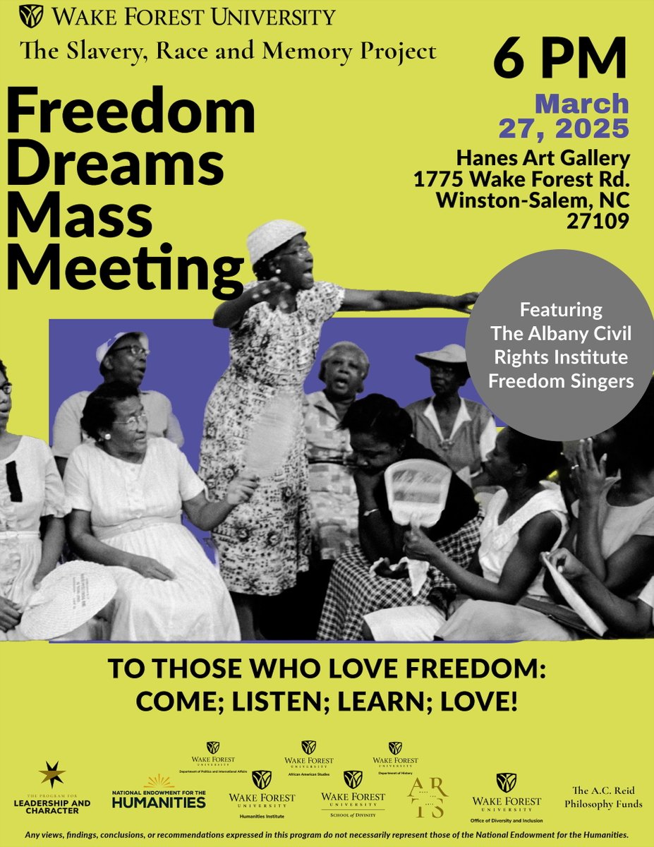 WFU Politics & International Affairs (@wfupol) on Twitter photo 