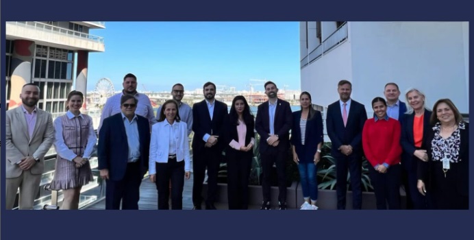 Día 12 de marzo participamos en una reunión convocada por las autoridades de Intrade, plataforma que reune a Representantes Comerciales de diferentes países en Miami, con el objetivo de promover la cooperación comercial.