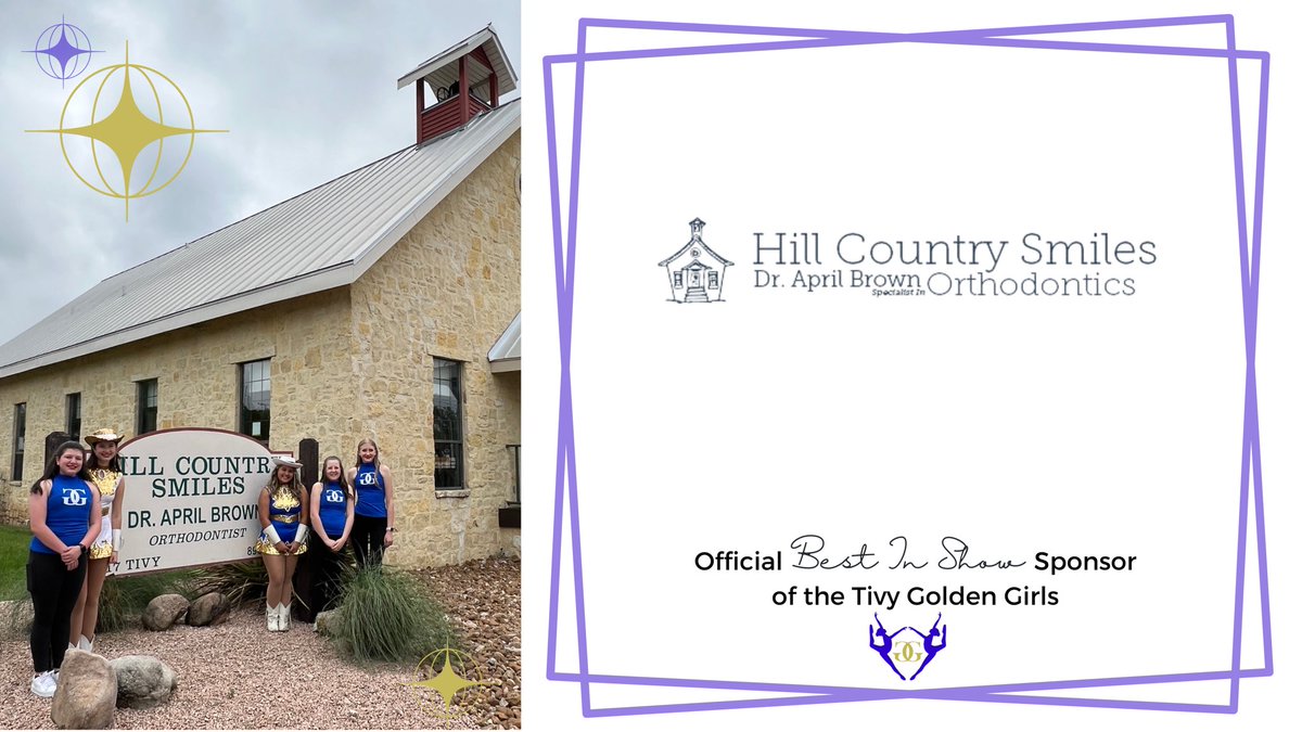 🌟Sponsor Spotlight🌟 Best in Show Bootbacker: Hill Country Smiles. We appreciate your generous support! 💙💛