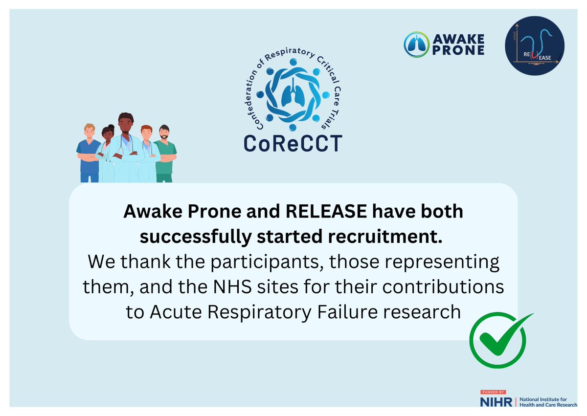 EPPiC Warwick (@eppic_warwick) on Twitter photo Awake Prone and RELEASE are both now open to recruitment <a href="/DarkNatter/">Paul Dark</a> <a href="/gazkitch/">Gareth Kitchen</a> <a href="/ICS_updates/">Intensive Care Society 💙</a> <a href="/WarwickCTU/">Warwick CTU</a> <a href="/KeithCouper/">Keith Couper</a> <a href="/EPPiC_Warwick/">EPPiC Warwick</a>
@Luigi_ICM <a href="/dfmcauley/">Danny McAuley</a> <a href="/DanJHadfield/">Daniel Hadfield</a>
<a href="/ProfLouiseR/">ProfLouiseR</a> <a href="/perkins_gd/">Gavin Perkins</a> Awake Prone and RELEASE are both now open to recruitment <a href="/DarkNatter/">Paul Dark</a> <a href="/gazkitch/">Gareth Kitchen</a> <a href="/ICS_updates/">Intensive Care Society 💙</a> <a href="/WarwickCTU/">Warwick CTU</a> <a href="/KeithCouper/">Keith Couper</a> <a href="/EPPiC_Warwick/">EPPiC Warwick</a>
@Luigi_ICM <a href="/dfmcauley/">Danny McAuley</a> <a href="/DanJHadfield/">Daniel Hadfield</a>
<a href="/ProfLouiseR/">ProfLouiseR</a> <a href="/perkins_gd/">Gavin Perkins</a>