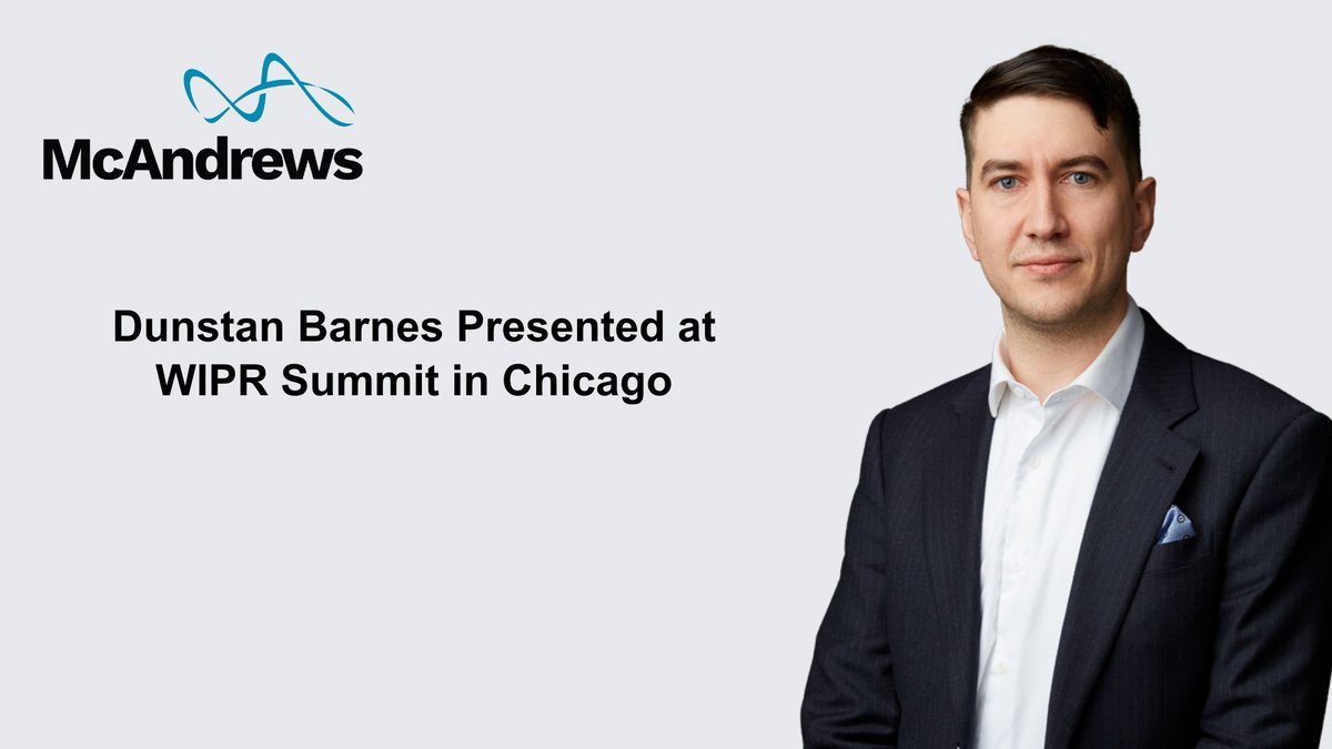 Dunstan provided a primer on U.S. design patent law and dove into a recent case at the WIPR Summit

#IntellectualProperty #IPLaw #IP #WIPRSummit