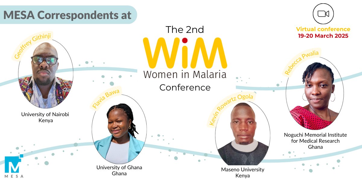 MESA - the malaria knowledge hub (@mesamalaria) on Twitter photo 📢MESA Correspondents📢
We have just announced the #MESACorrespondents attending tomorrow's 2nd <a href="/womeninmalaria/">Women In Malaria</a> online conference!
They will be producing daily reports of the findings✏️
You can read the special issue nwl here➡️ mailchi.mp/isglobal/mesa-… 📢MESA Correspondents📢
We have just announced the #MESACorrespondents attending tomorrow's 2nd <a href="/womeninmalaria/">Women In Malaria</a> online conference!
They will be producing daily reports of the findings✏️
You can read the special issue nwl here➡️ mailchi.mp/isglobal/mesa-…