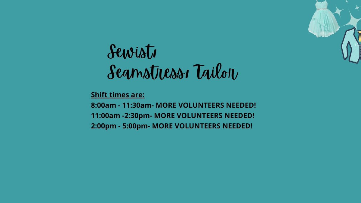 PromProjectHam's tweet image. More volunteers needed for Prom Project 2025 on April 5th!