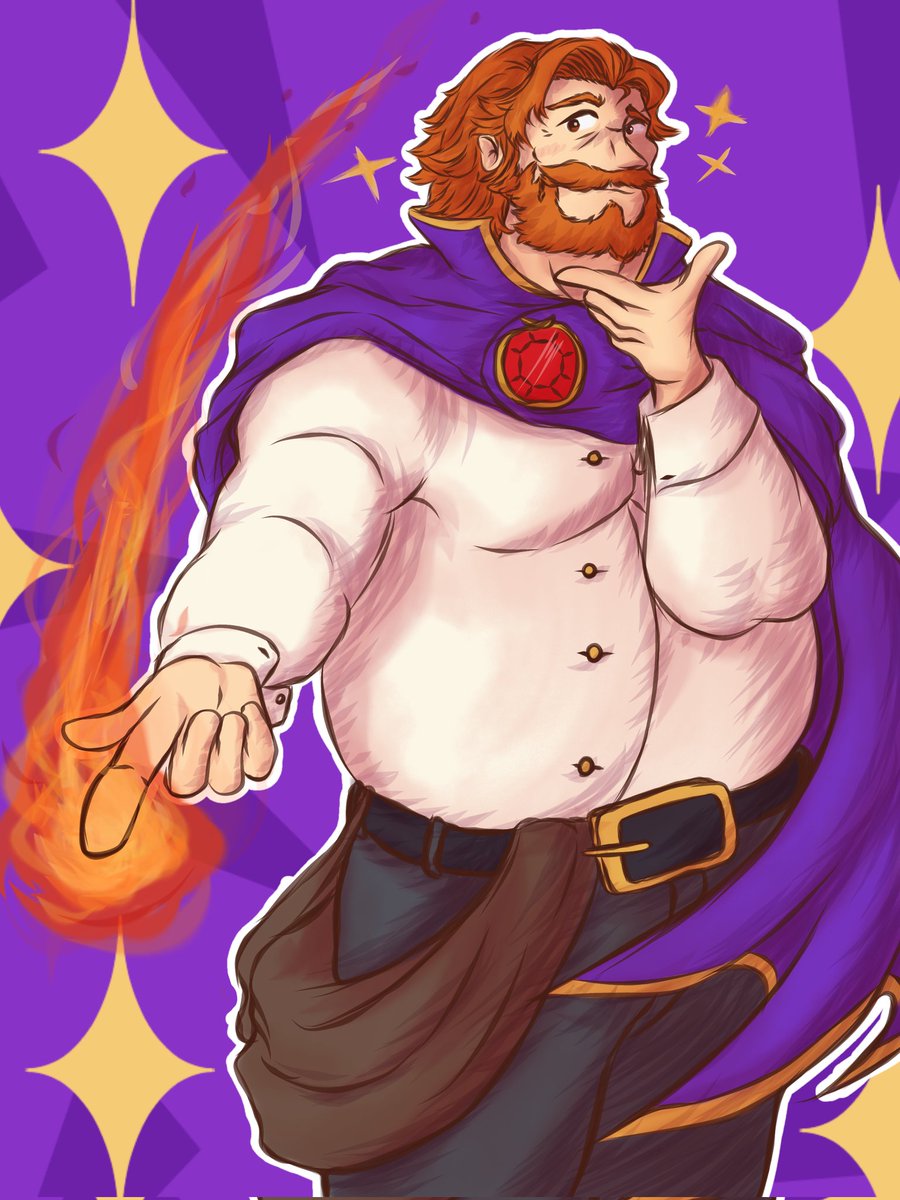 Guarder_Sol's tweet image. It's been a hot while since I last drew my OC Sevarg so, have him in his full babygirl glory;