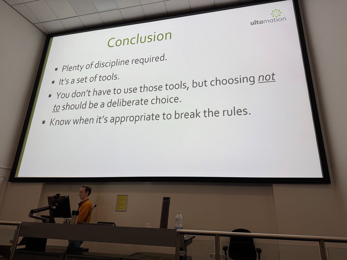 Ultamation Ltd. (@ultamation) on Twitter photo Jasper was invited to be a guest speaker at <a href="/LivUni/">University of Liverpool</a> today as part of their EEE seminar series. It's a great opportunity to discuss best #softwareengineering practices with future engineers and they get to find out more about what makes Ultamation tick. <a href="/LivUni_CompSci/">Comp Sci, Liverpool</a> Jasper was invited to be a guest speaker at <a href="/LivUni/">University of Liverpool</a> today as part of their EEE seminar series. It's a great opportunity to discuss best #softwareengineering practices with future engineers and they get to find out more about what makes Ultamation tick. <a href="/LivUni_CompSci/">Comp Sci, Liverpool</a>