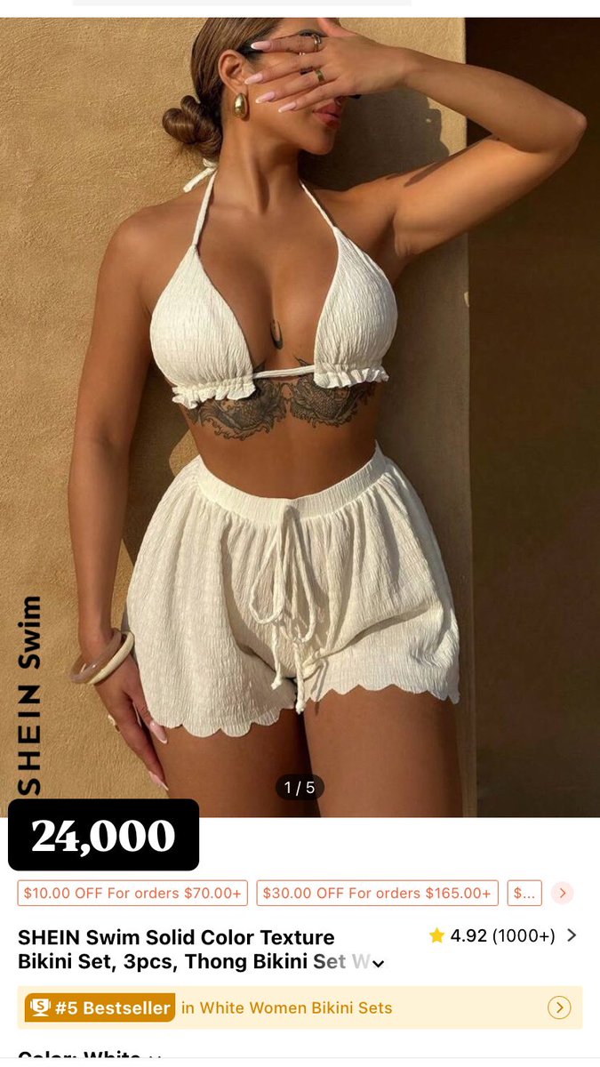 Luxebyvee_'s tweet image. SHEIN BEACH WEAR EDITION 🏖️ 🌊

Shein lovers, your dream wardrobe is just a DM away! ✨ 

From trendy outfits to budget-friendly fashion finds, I help you shop the best Shein styles effortlessly. 

No stress, just slay! 💃🏽💖

#personalshopper #SheinNigeria