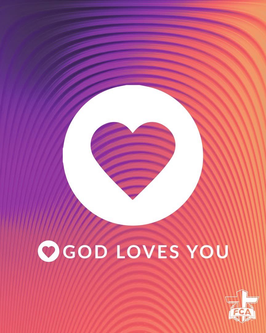 God made you and loves you! His love is boundless and unconditional.God is real, and He wants you to personally experience His love and discover His purpose for your life through a relationship with Him. 

#thefour #fcaglory