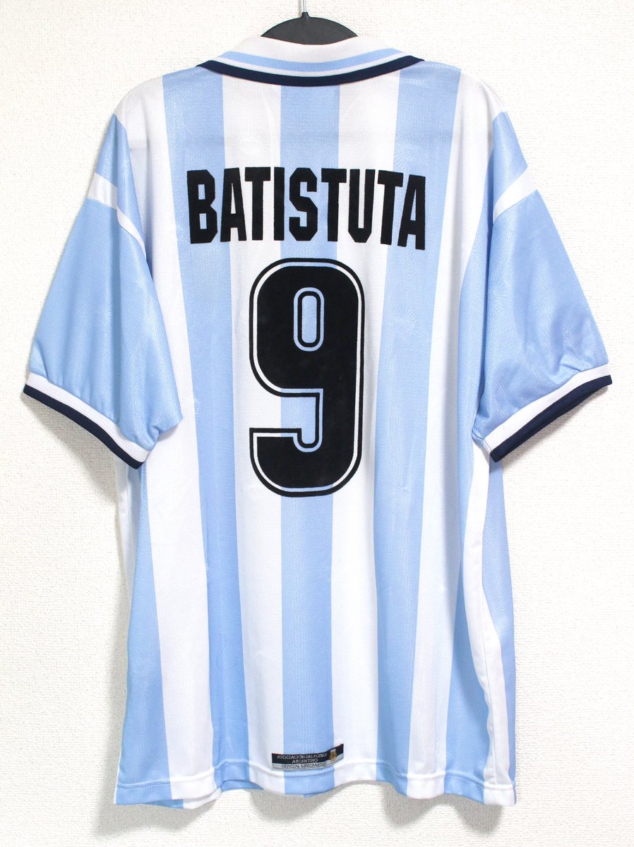 バティストゥータ アルゼンチン代表ユニフォーム。リーボック時代の