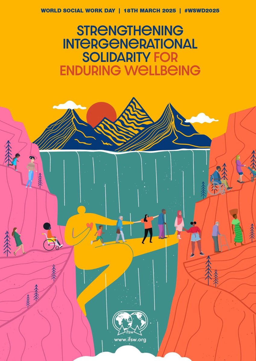 Happy world social work day! We help make the world a better place, day in, day out. 👏🏽 #wswd2025