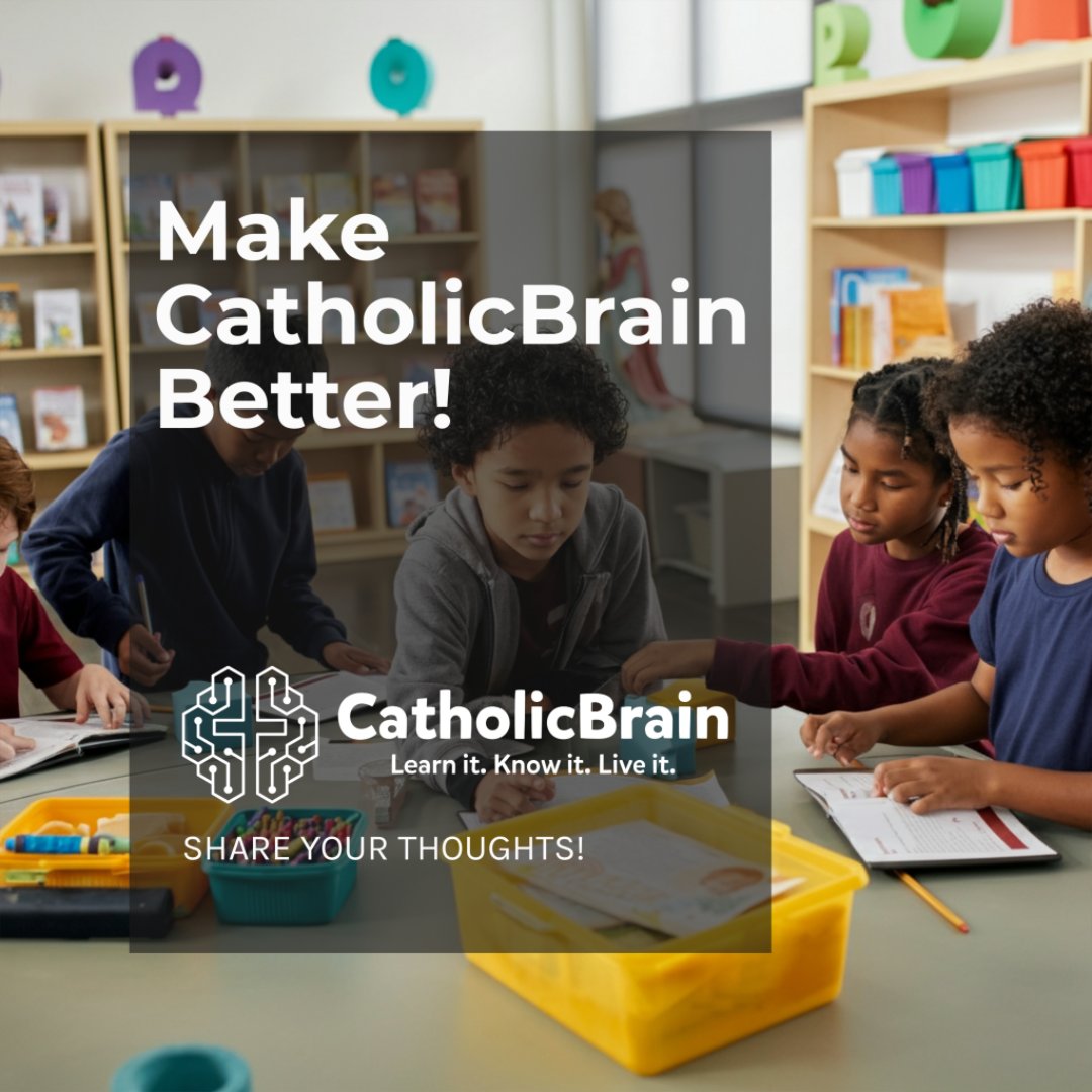 We’re committed to enhancing how young Catholics learn and grow. What features or resources can CatholicBrain improve or add to make faith formation even more engaging for your child? Share your thoughts with us!

#FaithFormation #CatholicEducation #CatholicTeachers