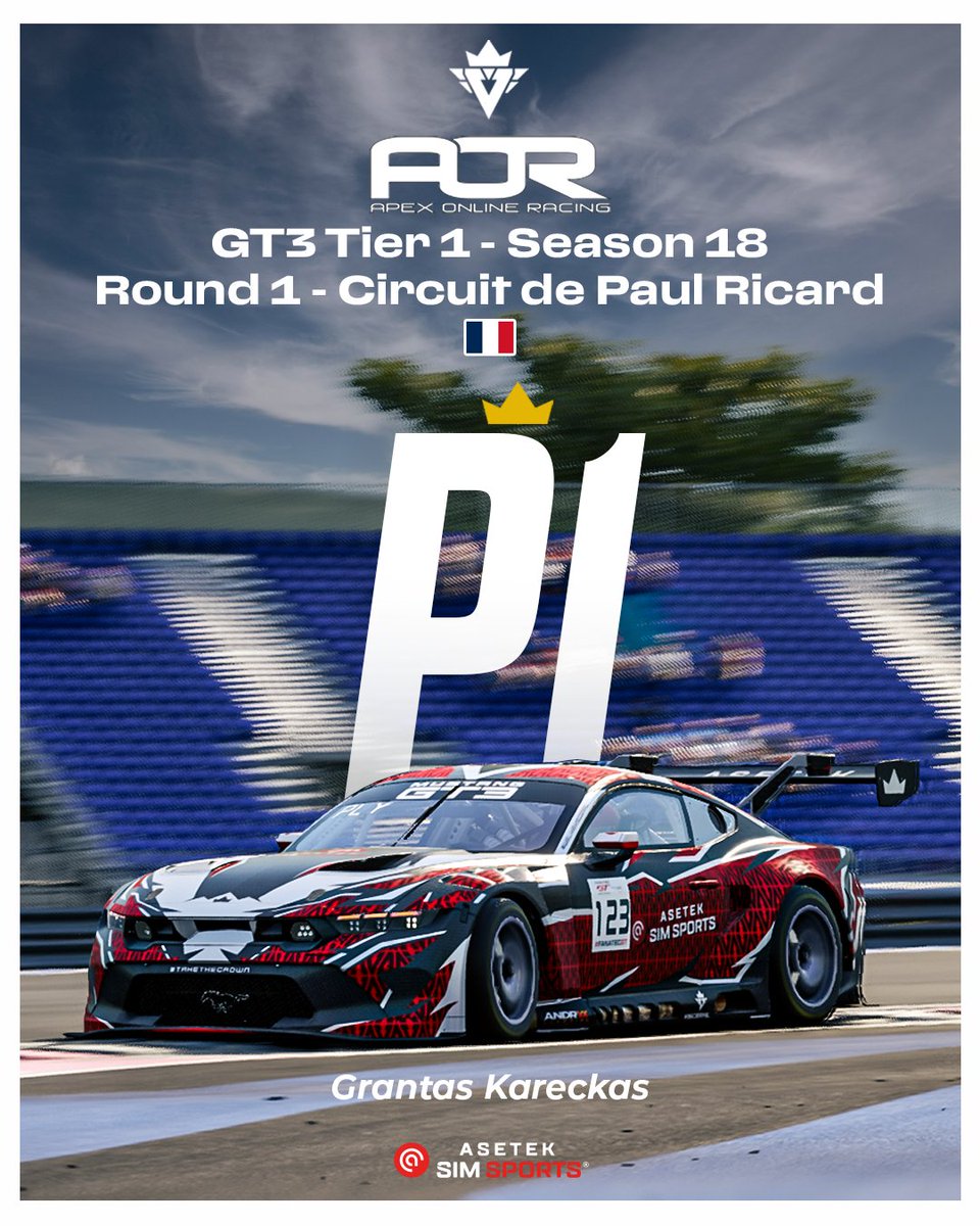 Visceral Esports (@visceralesports) on Twitter photo RACE RESULT | #VSRACC
An amazing display from Grantas, who took a brilliant WIN last week in Round 1 of the Tier 1 <a href="/ApexOnRacing/">Apex Online Racing</a> GT3 championship! π
Taking pole position, the fastest lap, and winning the race by just under nine seconds, Grantas truly brought the heat! π₯ RACE RESULT | #VSRACC
An amazing display from Grantas, who took a brilliant WIN last week in Round 1 of the Tier 1 <a href="/ApexOnRacing/">Apex Online Racing</a> GT3 championship! π
Taking pole position, the fastest lap, and winning the race by just under nine seconds, Grantas truly brought the heat! π₯