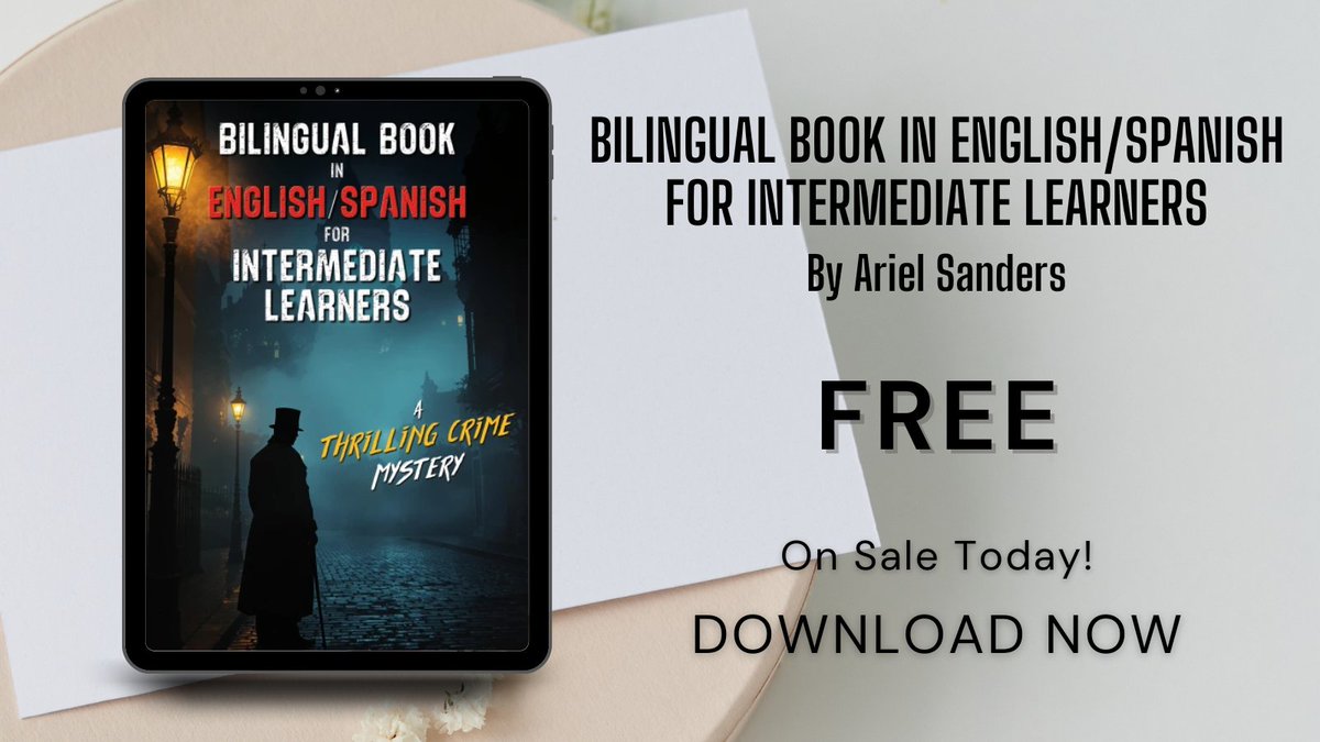 eBookHunter's tweet image. Feel the tension of the fog-covered streets of 1888 London with Ariel Sanders’ Bilingual Crime Mystery. Challenge yourself to read in both English &amp;amp; Spanish. #HistoricalThriller #LanguageChallenge cravebooks.com/b-52972?refere…