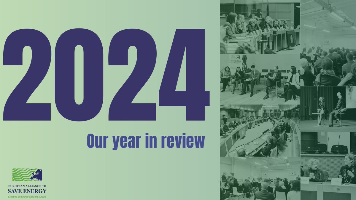 💪From policy engagement and high-level events to strategic publications, we’ve worked to make energy efficiency a pillar of competitiveness, energy security  and decarbonisation.

📖 Our 2024 Activity Report: euase.net/energy-efficie… 

🔗Get in touch: euase.net/contact-us/