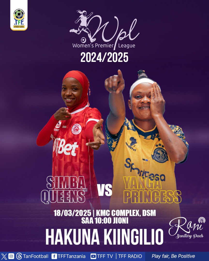 Tukutane uwanja wa KMC 💪🏾

<a href="/Ligikuuwanawak/">Ligikuuwanawake</a> <a href="/Simbaqueensc/">Simbaqueensctanzania</a> <a href="/yangascprincess/">Yangasc_princess</a>
