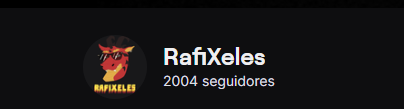 RafiXeles's tweet photo. Ya puedo decir oficialmente que he llegado a los 2000 seguidores en Twitch🥳
Mil Gracias a toda la gente que me ha apoyado siempre y también la gente nueva que me está apoyando muy fuerte ultimamente🥰
En los próximos dias anunciaré un directo especial con sorteos #TwicthStreamers