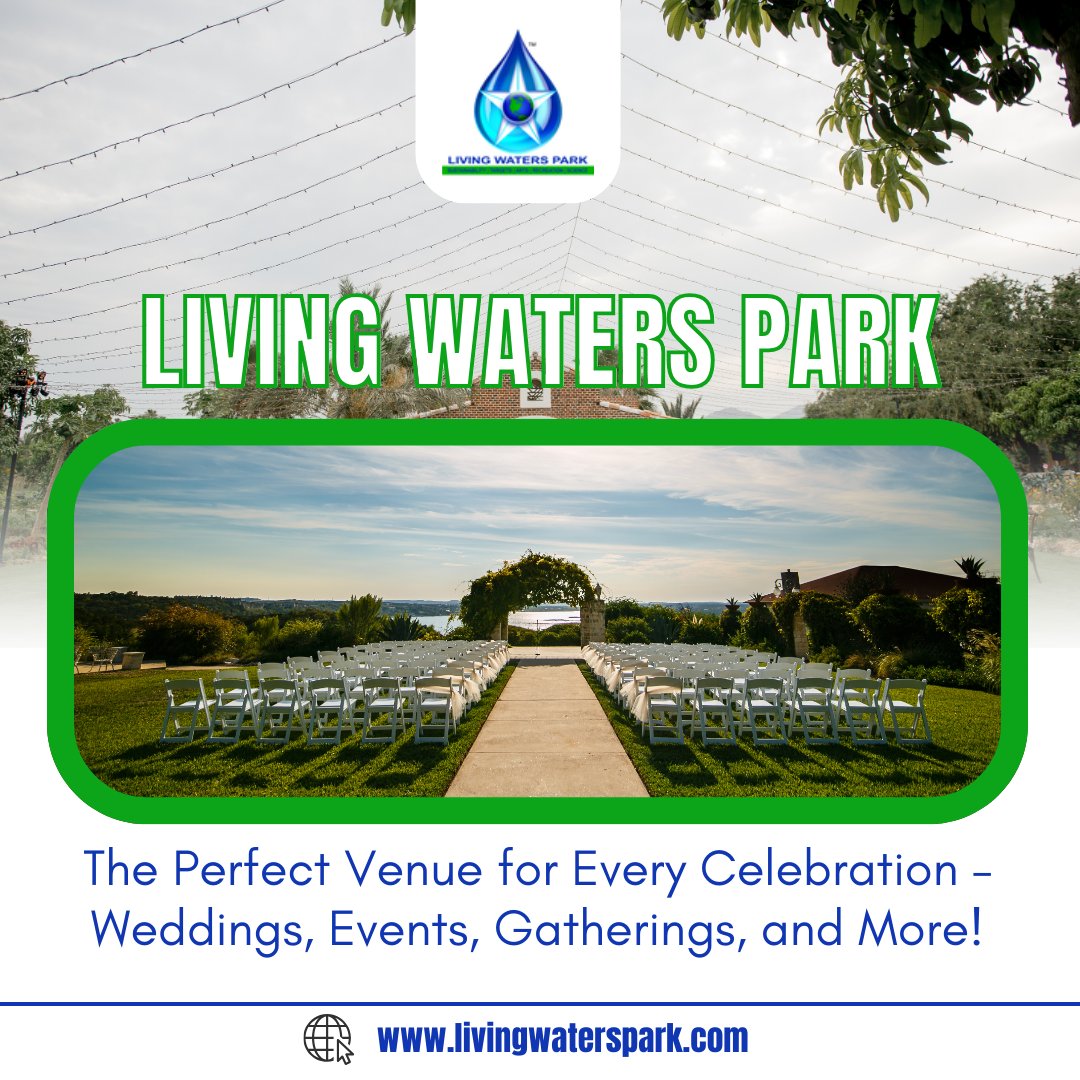 LivingWatersPrk's tweet photo. Living Waters Park – The Perfect Venue for Every Celebration! ✨
Whether it’s a wedding, event, or special gathering, we offer the ideal setting to create unforgettable memories. Let us help bring your dream celebration to life! 💖
https://t.co/aFTHhwPjtk
#LivingWatersPark https://t.co/5aZiYDQWY0