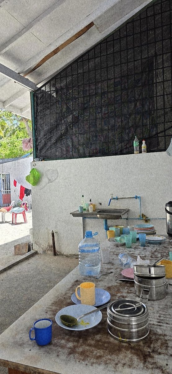 magumathiX's tweet photo. 🚨SHOCKING PHOTOS FROM REHAB🚨

GALLERY 👇🏻👇🏻👇🏻

The rehab center is in a state of utter despair—20 clients crammed into spaces meant for 10, with only one filthy toilet. When it rains, the ceilings leak, and the place is infested with bed bugs and mosquitoes. This is not just poor management; it's a humanitarian crisis. 

The gov allocated only MVR 6M for rehab this year, yet this is the living nightmare clients are forced to endure. At the same time, they spent MVR 4.8M on a stage at Alimas Carnival. 

How can the gov prioritize entertainment over human lives? @LubnaZahir continues to claim NDA is ‘going good,’ but these conditions tell a different story. This is cruelty disguised as care. We can’t ignore this any longer.

WILL YOU DENY THIS LUBNA?

@MMuizzu @presidencymv @mvpeoplesmajlis @min_mohst @HomeMinistrymv @MoHmv @HPA_MV @AdhadhuMV @hrcmv @anedhivehirajje @UNODC @WHO @EBonins_UNODC @MVDrugCourt @Mihaarunews @meedhoosoba @SikkaMohoree @MDPSecretariat @Muhammad_Aiysh