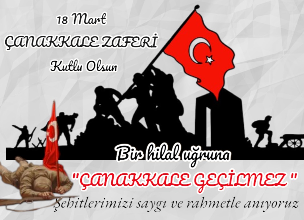 42selcukerkoc's tweet photo. 18 Mart Şehitleri Anma Günü ve Çanakkale Deniz Zaferi'nin 110. yıl dönümü kutlu olsun  Cesaretin,imanın ve yiğitliğin  destanıdır Çanakkale şehitlerimizi saygı ve rahmetle anıyoruz. https://t.co/0OmkGlkSC6