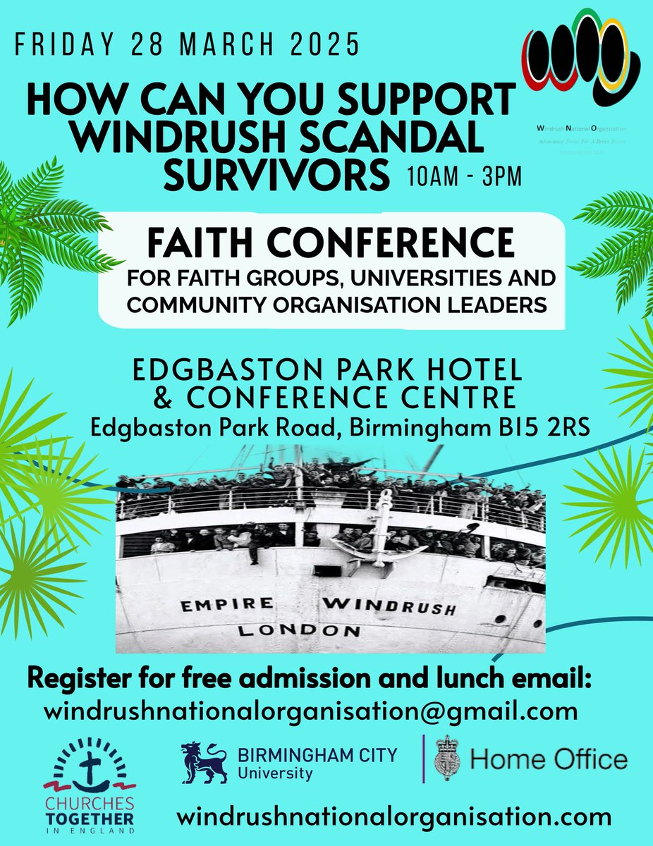 Greetings, if you are available then please register to attend this important free conference.