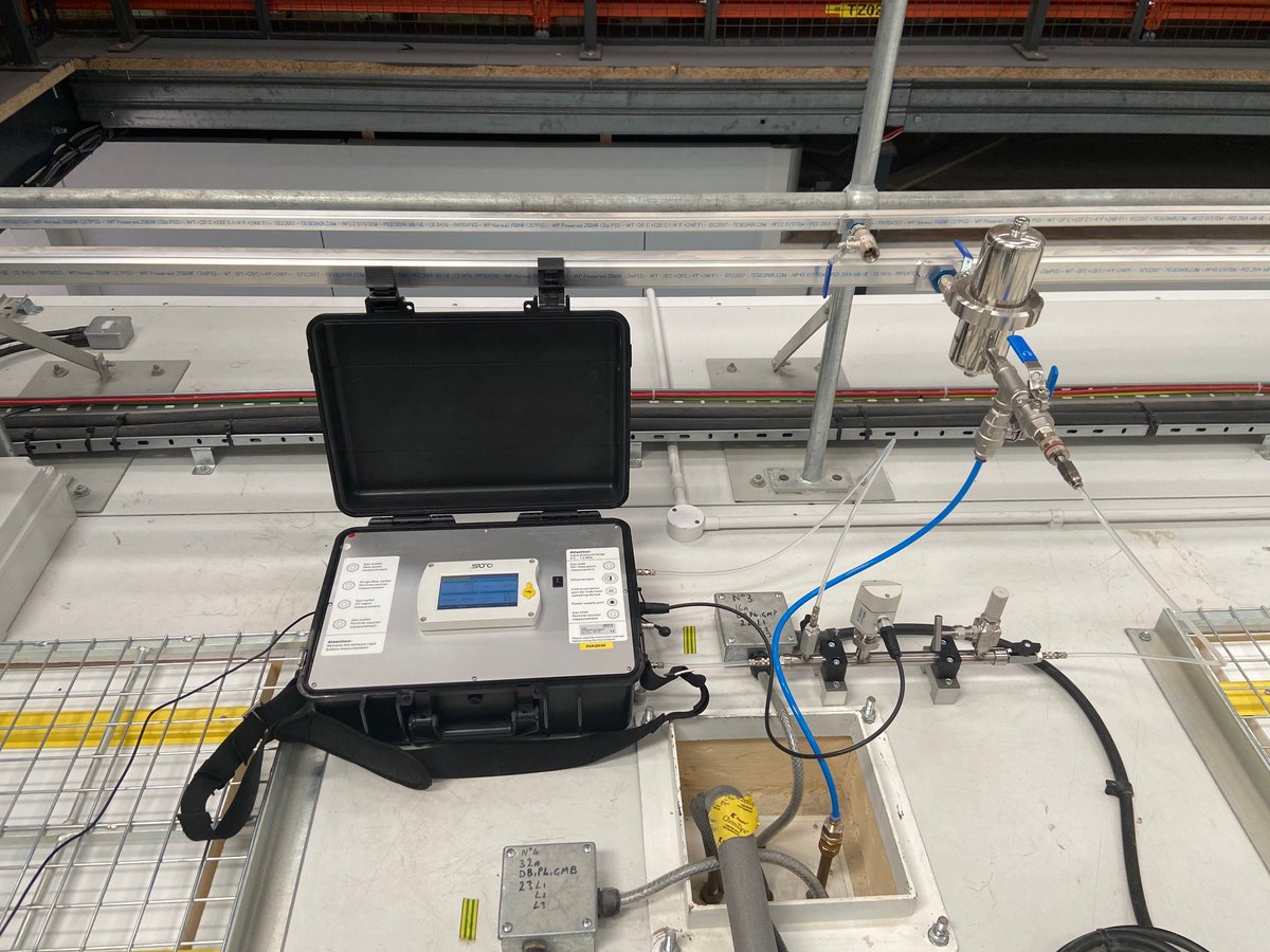 Food Grade Air / ISO8573 Compressed-Air / Breathing-Air Testing - Do you need to monitor the quality of your compressed-air? Factair can help with instruments for sale or hire, we can also complete the testing on site for you? sales@factair.co.uk.