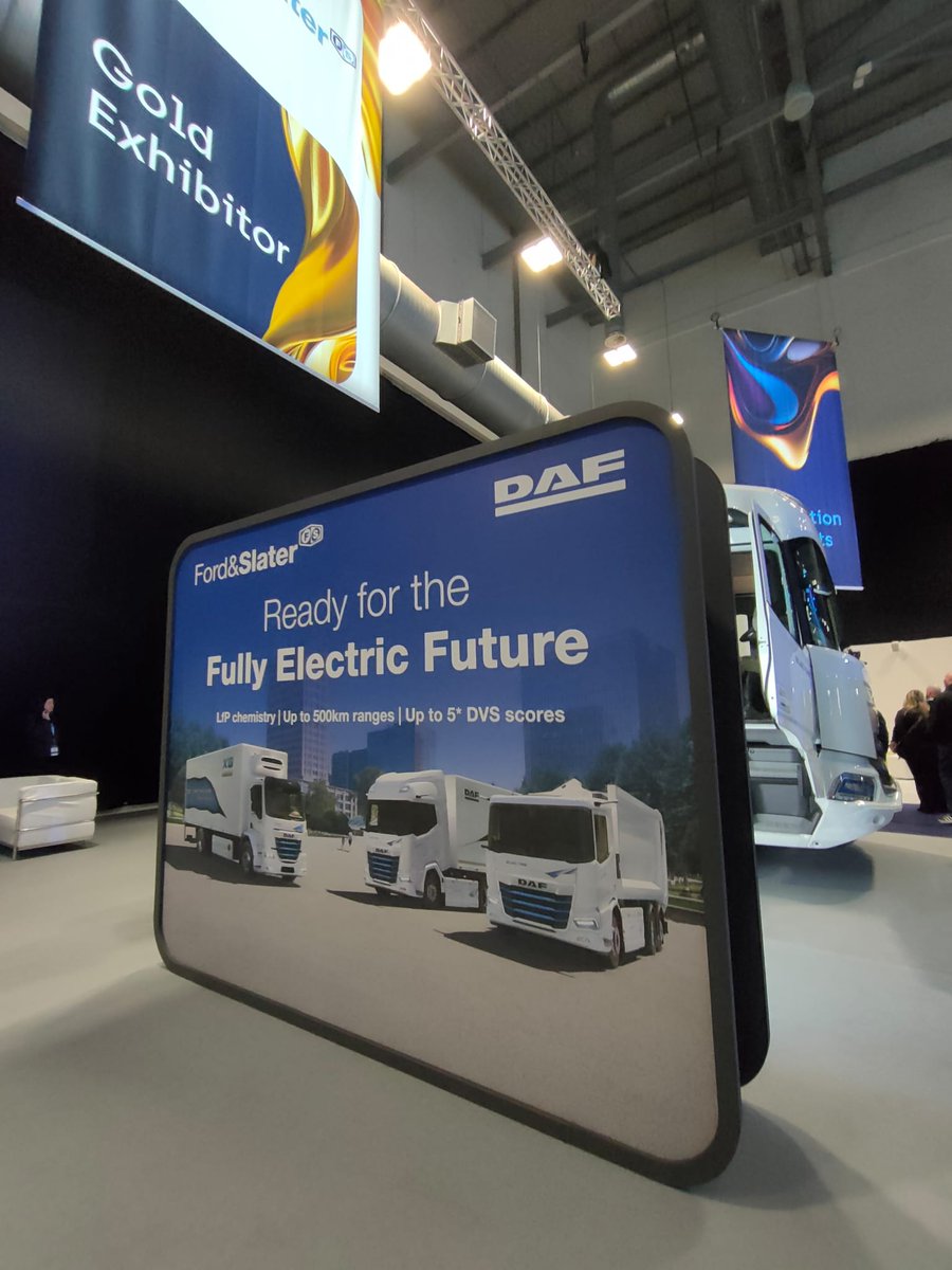 Microlise is off to a great start! 🤩

The DAF XD Electric is making its UK debut on our stand, and we're thrilled to share this fantastic truck with you all!

Come by and check it out! ⚡

#Microlise #DAFTrucks #DAFTrucksUK #Event