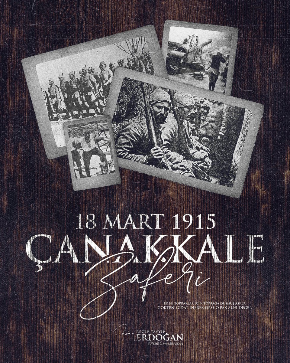 Tarihimizin en parlak sayfalarından olan Çanakkale Zaferimizin 110. yıl dönümünün ülkemize, milletimize, tüm kardeş coğrafyalara mübarek olmasını temenni ediyorum.

Soluk alıp verdiğimiz müddetçe aziz hatıralarını hürmetle yâd edeceğimiz şehitlerimize Allah’tan rahmet diliyorum.