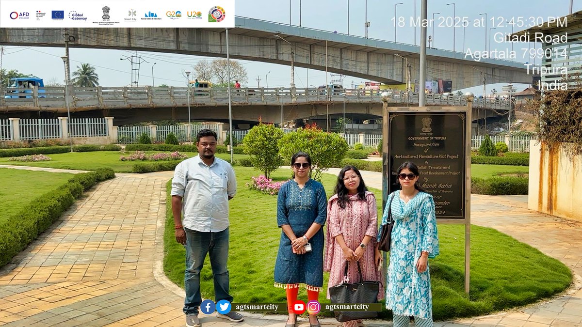 agtsmartcity's tweet photo. Learning and growth! 
TCS 2024 probationary officers visit HRFD project site of Agartala Smart City Limited.
#TCS2024 #HRFD #agartalaSmartCity https://t.co/f2gKoqRtCG