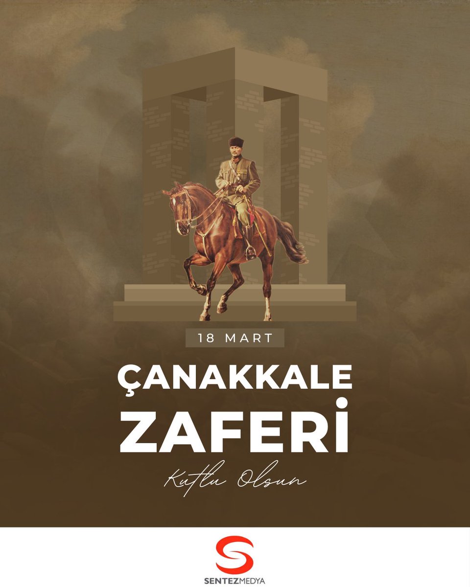 Sentez_Medya's tweet photo. Türk milletinin bağımsızlık tutkusunu ateşleyen, cesaretiyle tarihe yön veren #GaziMustafaKemalAtatürk ve vatan için canlarını feda eden şehitlerimizi rahmetle anıyoruz 🇹🇷

#18Mart1915 #ÇanakkaleZaferi #ÇanakkaleGeçilmez https://t.co/bG7RKS2MI8