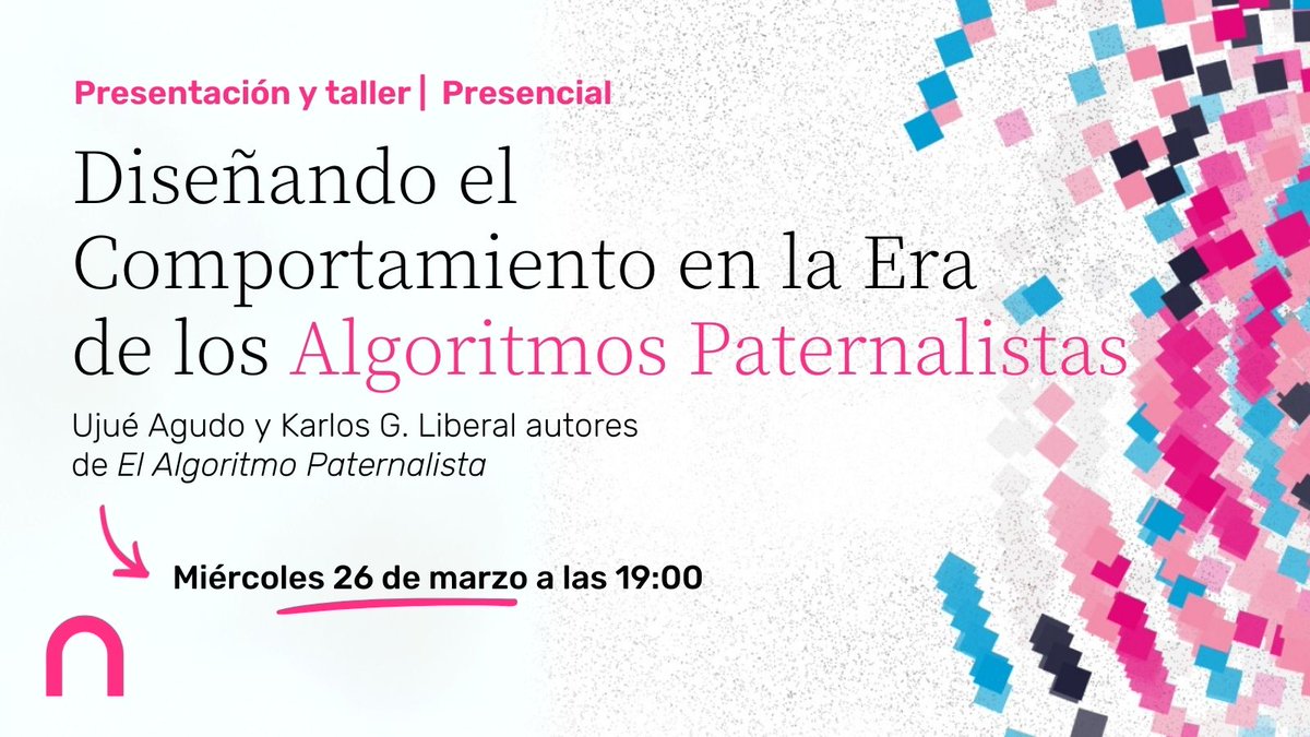 La Nave Nodriza (@nodrizismo) on Twitter photo Mirar más allá de la interfaz y cuestionar la arquitectura de la toma de decisiones en la Era Algorítmica es la propuesta de <a href="/ujue/">ujue agudo</a> y <a href="/patxangas/">karlos g liberal</a> para el miércoles 26 de marzo a las 19:00 en La Nave 🔗bit.ly/algoritmo-pate… ¿Cuestionamos juntas?💥 Mirar más allá de la interfaz y cuestionar la arquitectura de la toma de decisiones en la Era Algorítmica es la propuesta de <a href="/ujue/">ujue agudo</a> y <a href="/patxangas/">karlos g liberal</a> para el miércoles 26 de marzo a las 19:00 en La Nave 🔗bit.ly/algoritmo-pate… ¿Cuestionamos juntas?💥