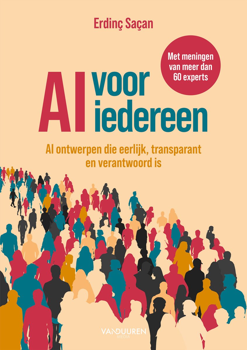 . <a href="/faridtabarki/">Farid Tabarki</a> had het genoegen om als expert een bijdrage te mogen leveren @ <a href="/erdincsacan/">Erdinç Saçan</a>'s nieuwe boek 'AI voor iedereen' #must #read #dus 🤩

'baanbrekend boek dat de ethische en maatschappelijke uitdagingen van kunstmatige intelligentie blootlegt'

vanduurenmedia.nl/EAN/9789463563…