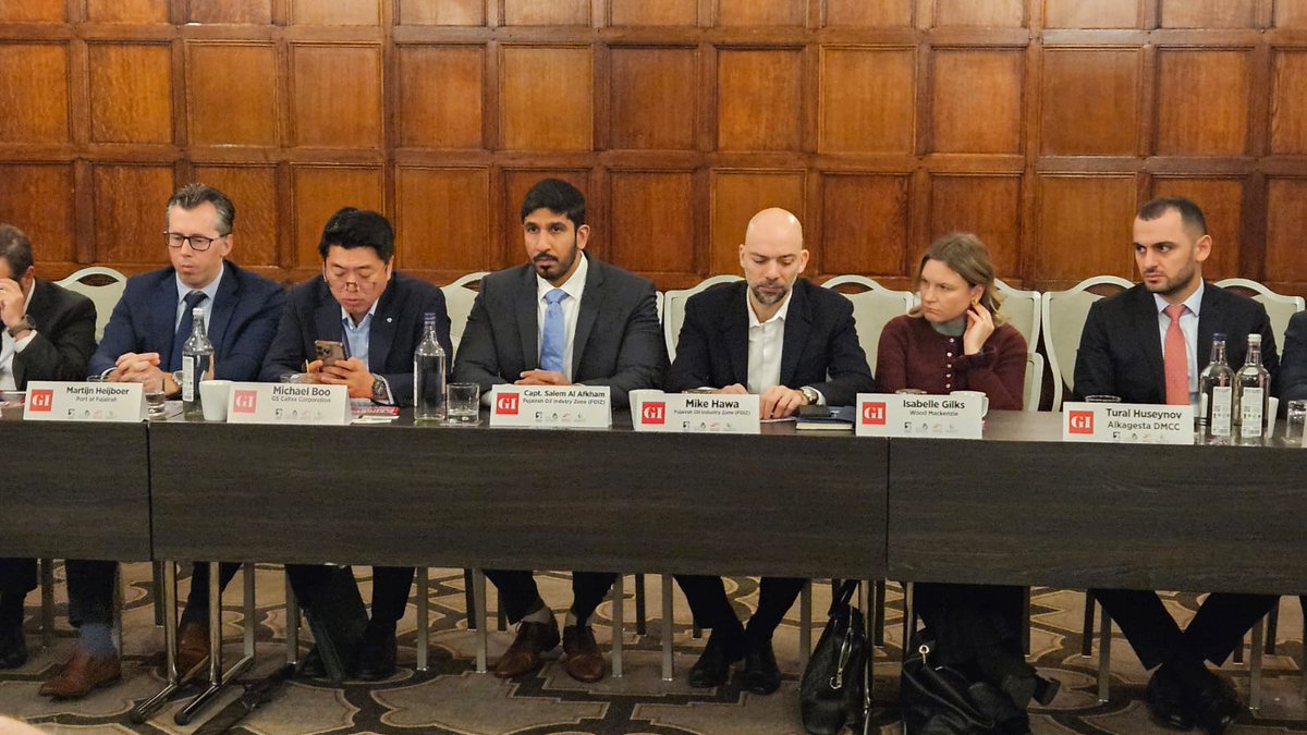 𝐅𝐎𝐈𝐙 𝐚𝐭𝐭𝐞𝐧𝐝𝐬 𝐭𝐡𝐞 𝐋𝐨𝐧𝐝𝐨𝐧 𝐈𝐧𝐭𝐞𝐫𝐧𝐚𝐭𝐢𝐨𝐧𝐚𝐥 𝐄𝐧𝐞𝐫𝐠𝐲 𝐖𝐞𝐞𝐤 2025

See more:
bit.ly/3FywkYa

#FOIZ #Fujairah #UAE #LondonIEWeek2025 #Energyhub