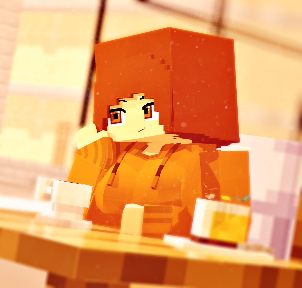 cafe!!🍰☕️😄

#minecraft #mineimator #mineimatorrender #oc