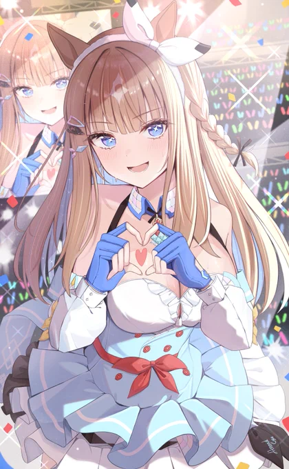 「Eye Love You!」 #ウマ娘  #アーモンドアイ 