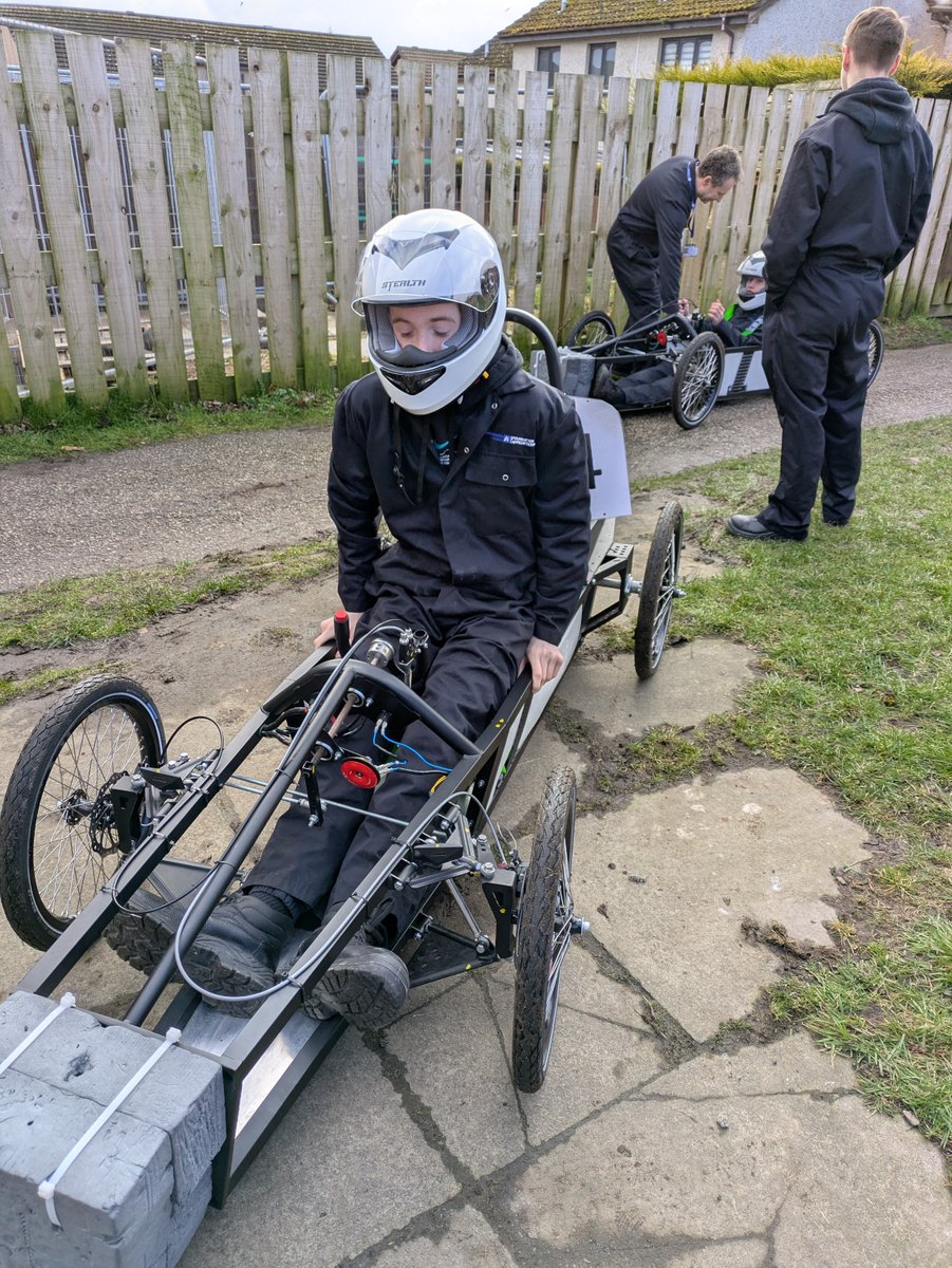 Last week, our CDM Foundation Apprentinceship group spent a session creating a promotional video for the Automotive FA - getting interviews and footage of the go-karts they have built for the course. We can't wait to see the final product! <a href="/WAberdeenshire/">Westhill Academy - Aberdeenshire</a>
