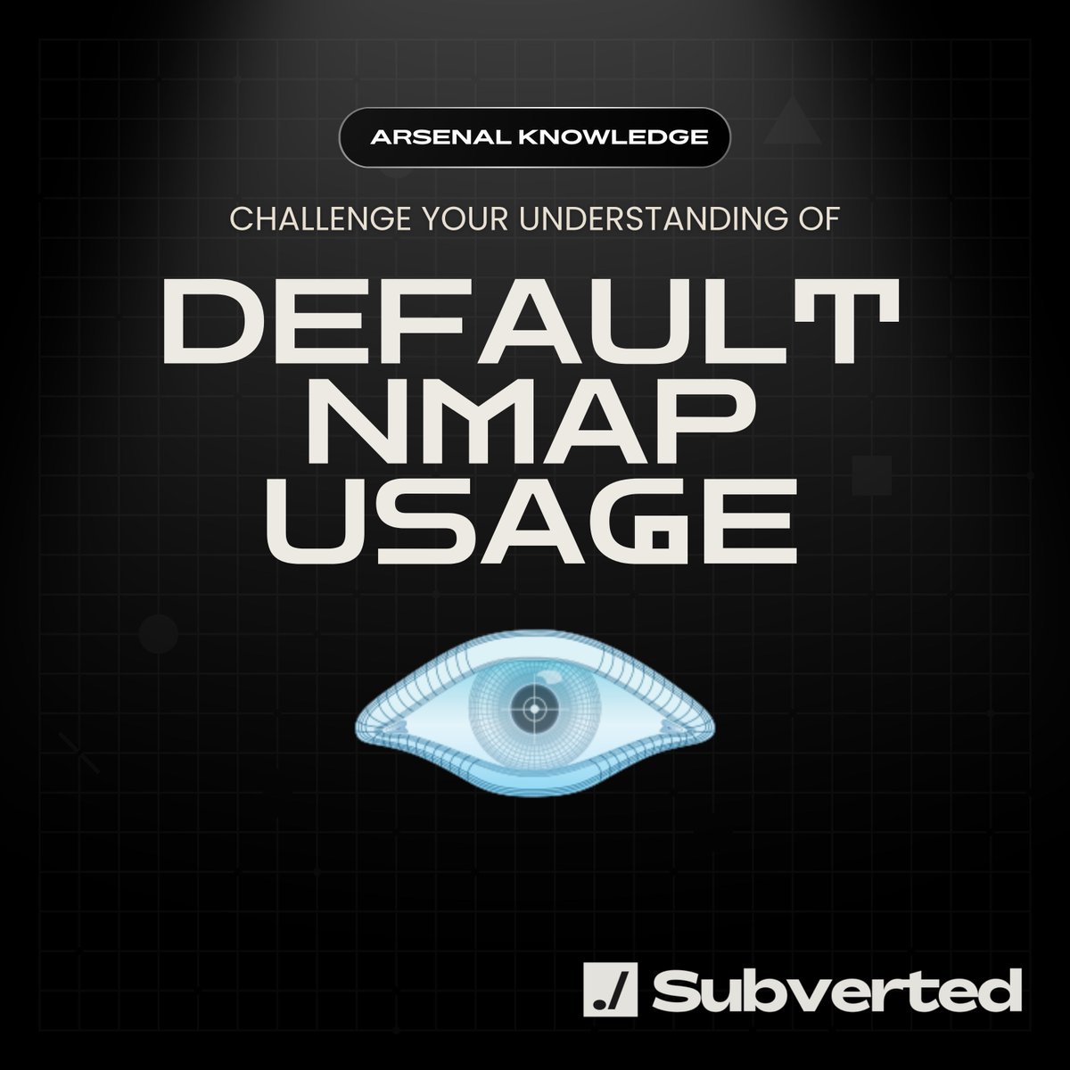 SubvertedSec's tweet image. Ever wonder what really happens when you run a default Nmap scan?

There&apos;s a whole universe of complexity beneath the simple command - check it out below.

Want a much deeper dive in understanding your core InfoSec tools?
Join us at @BlackHatEvents #BHUSA: bit.ly/BHUSA25